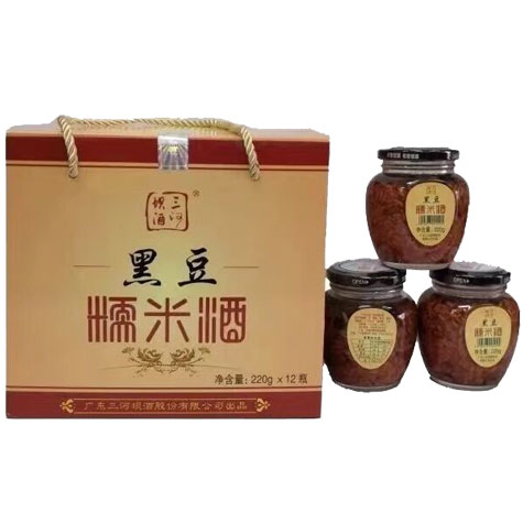 黑豆糯米酒220ml*12