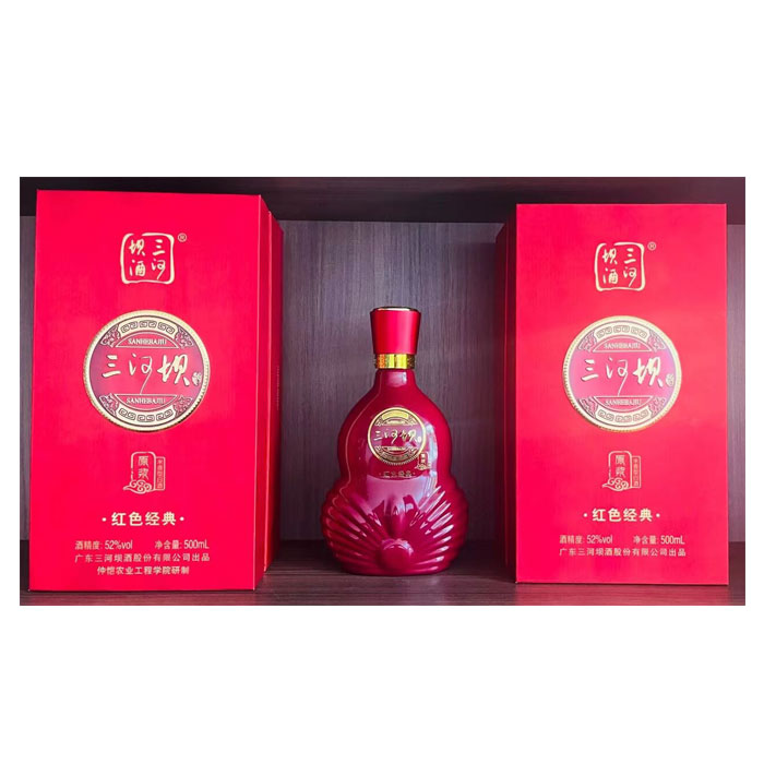 三河坝红色经典500ml